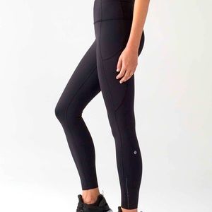 Lululemon Fast&Free 7/8 tight II *Nulux 25”- Black